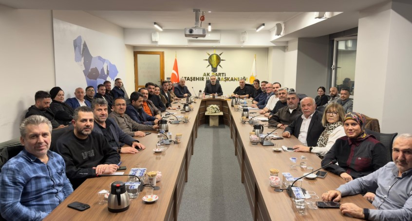 Haftalık Olağan ilçe Yönetim Kurulu toplantımızı teşkilat mensuplarımızın katılımlarıyla gerçekleştirdik