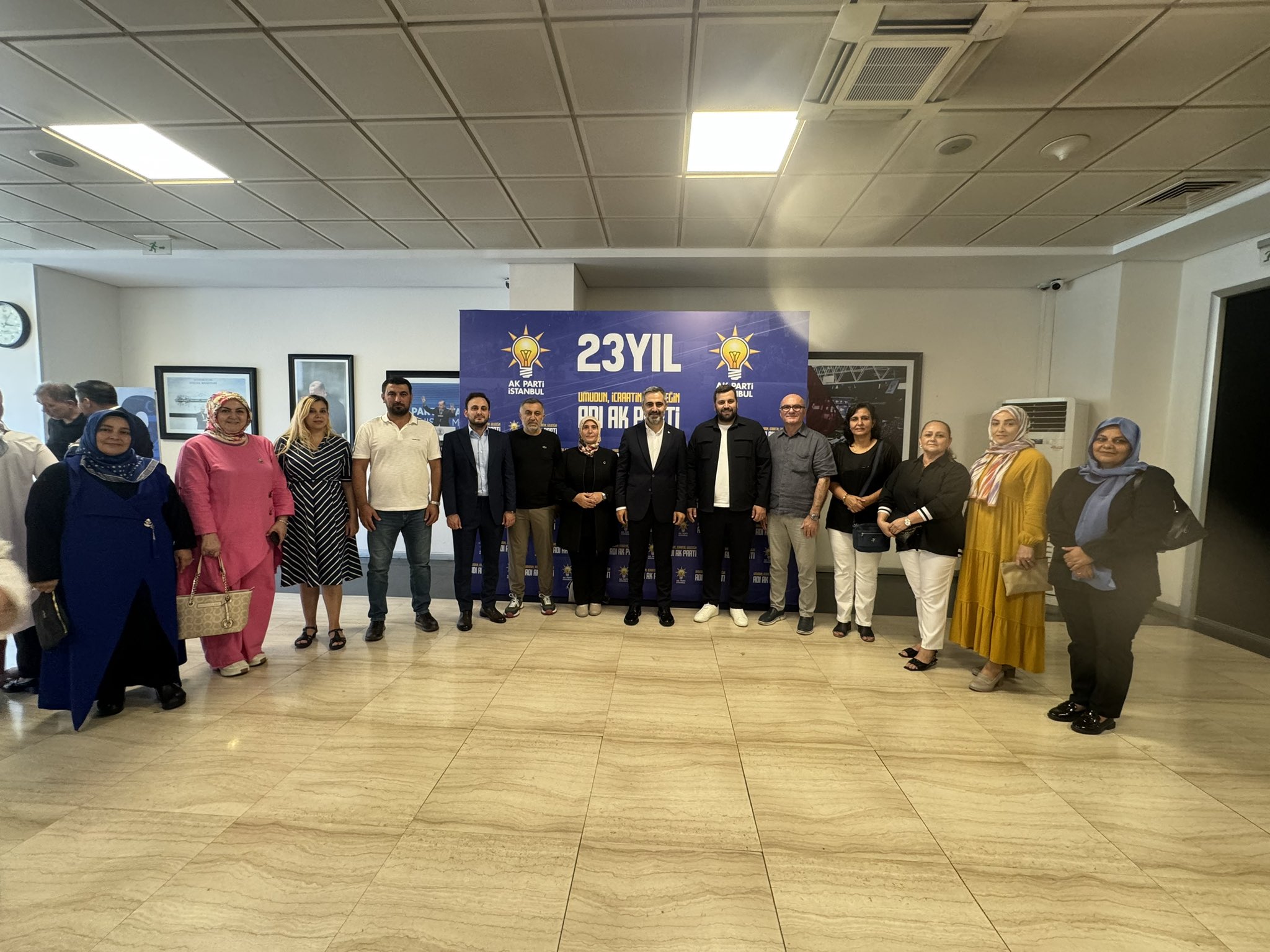 Partimizin Kuruluş Yıl dönemi vesilesiyle İl başkanlığımızın düzenlemiş olduğu programa Teşkilat mensuplarımız ile katılım sağladık.