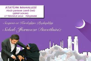 AK Ataşehir ATATÜRK Mahallesi İftar Programımıza Tüm Halkımız Davetlidir!