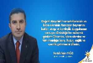 Ramazan Bayramınız Kutlu Olsun!