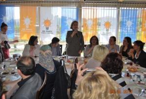 MİLLETVEKİLİMİZ M.BELMA SATIR ATAŞEHİRDE ESNAFLA BİRLİKTEYDİ.